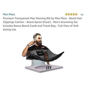 “Man Mess” Men’s Shaving Bib